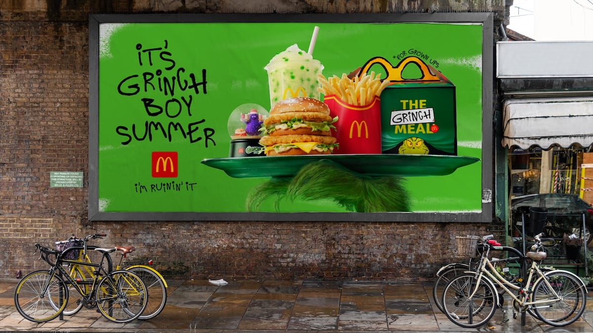 McDonald’s Australia Goes Full Grinch in Cross-Platform Xmas Blitz